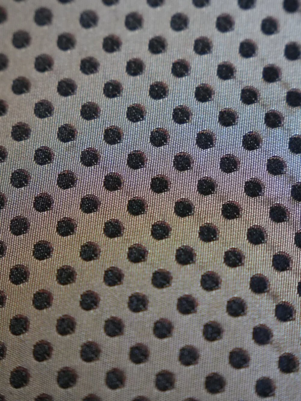 Men's Black & Grey Dotted Silk & Wool Banana Republic Tie